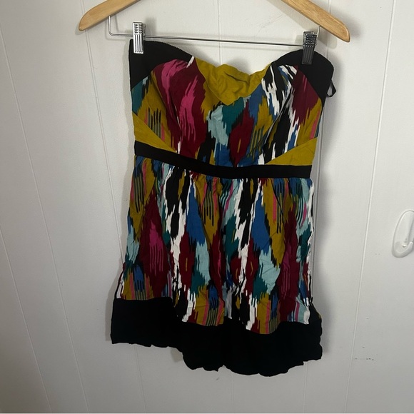 Silence + Noise Strapless Multicolor Dress - Picture 1 of 4